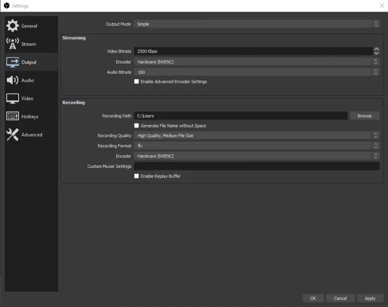 obs studio recording in mp4 obs studio recording in mp4