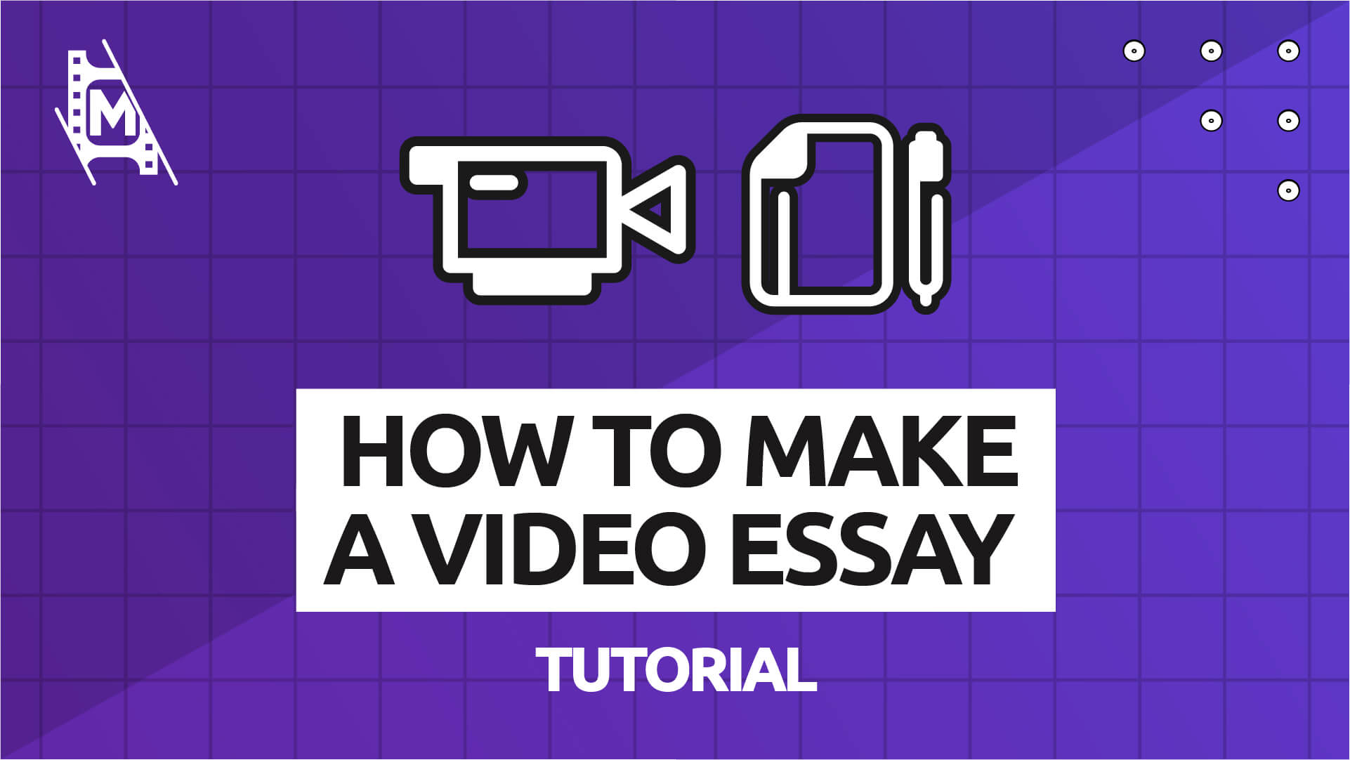 how to start a video essay channel