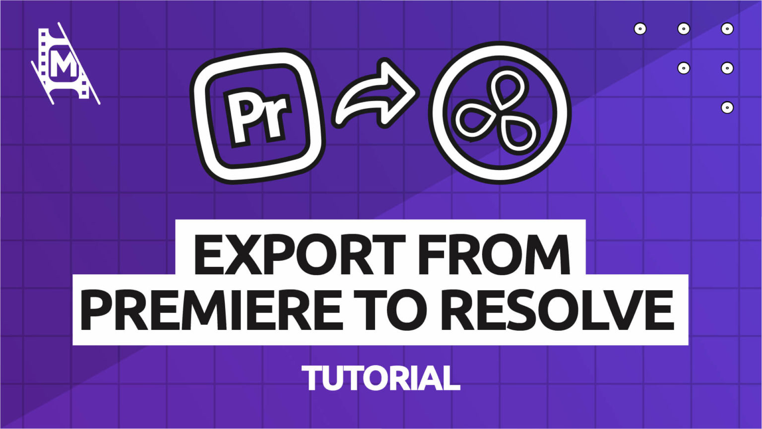 How to export from premiere to davinci resolve tutorial mediaequipt