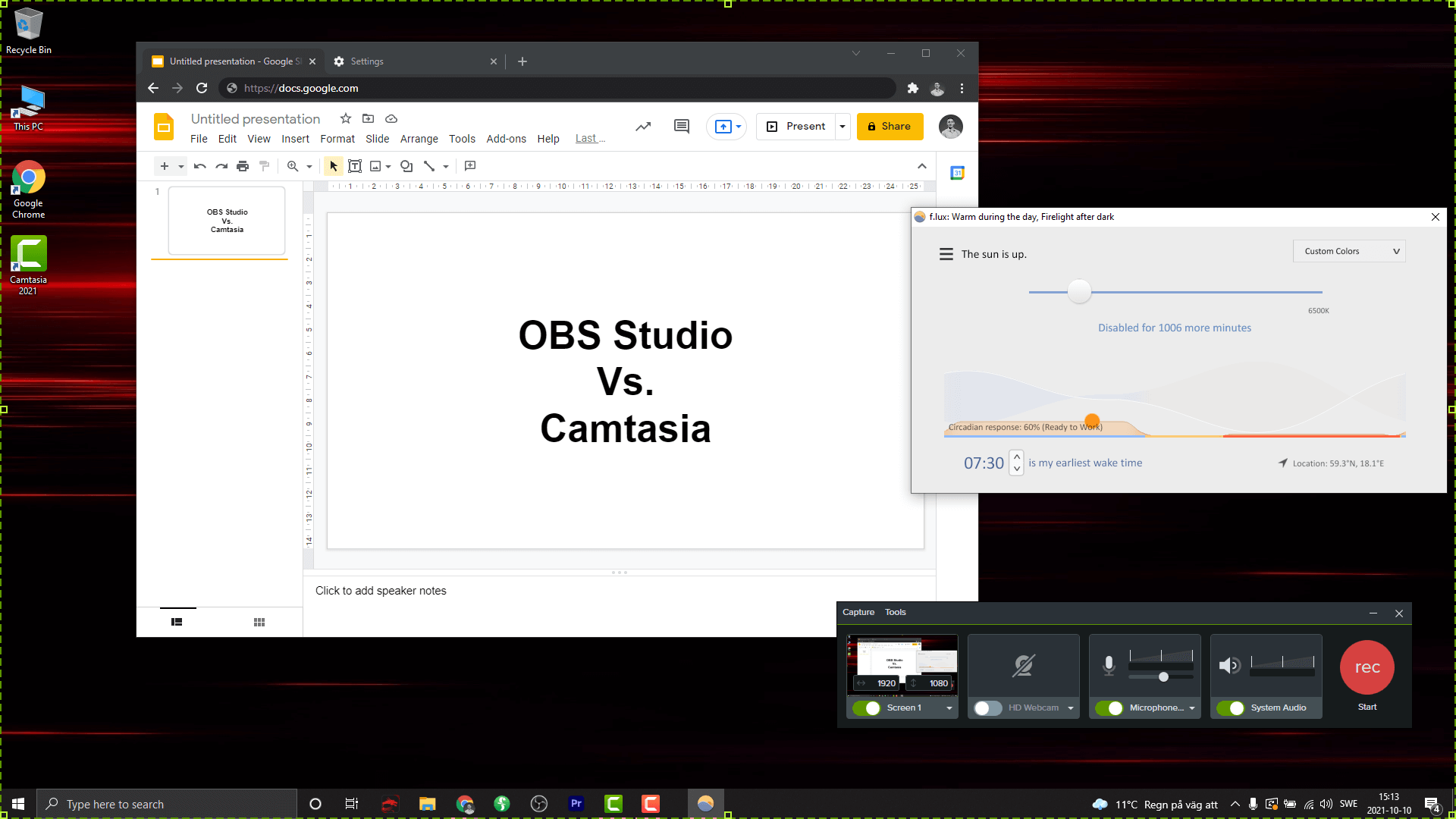 camtasia studio vs adobe premiere