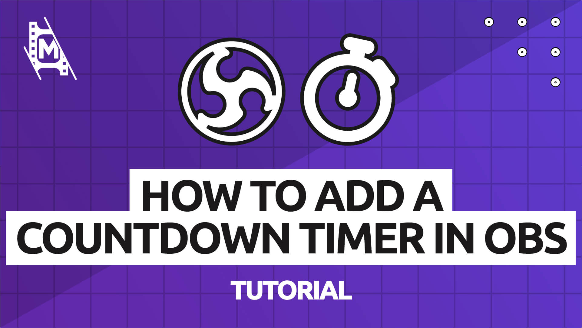 How To Add A Countdown Timer In Obs Mediaequipt